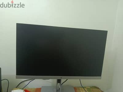 كيسة HP ( استيراد خارج) مستعمل في حالة كويسة + شاشة HP 24 بوصة 60 Hz
