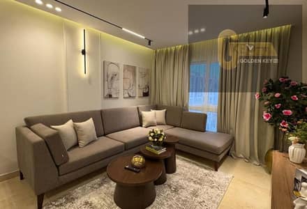 Fully furnished apartment for rent in Madinaty B12 near services and on a wide garden in a prime location in one of most prestigious areas