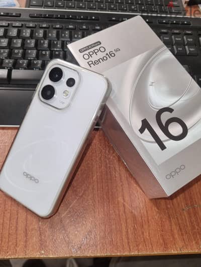 OPPO Reno16 5G للبيع – 256 جيجا / 12 جيجا رام –