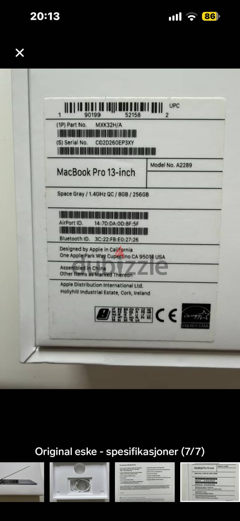 Mac Book   pro 13.2020 2