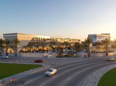 Own your commercial unit in El Nasr Square, Hadayek October, with just 30% down payment and extended payment plans.