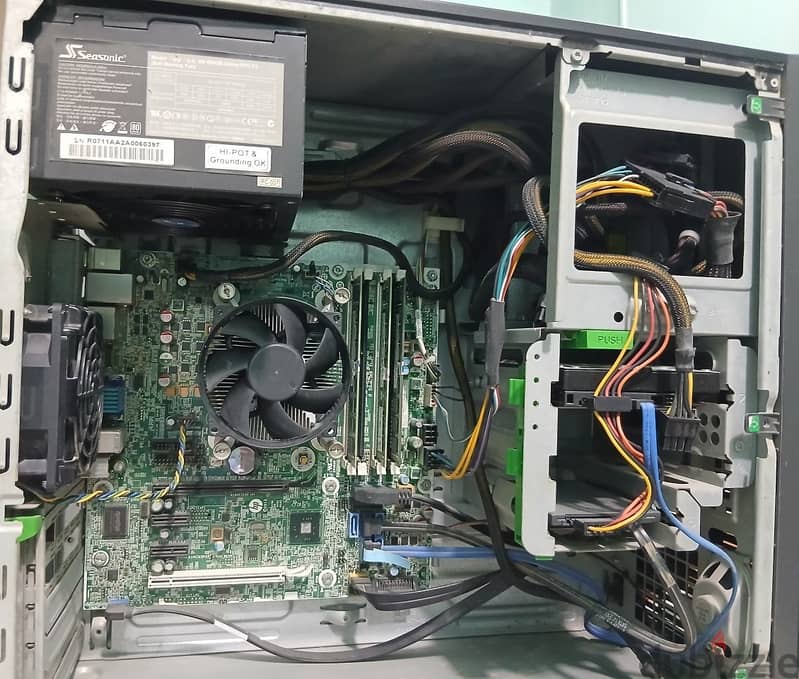 HP EliteDesk + Power SeaSonic 500W 2