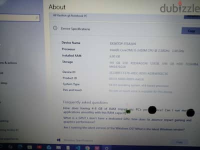 لاب توب hp