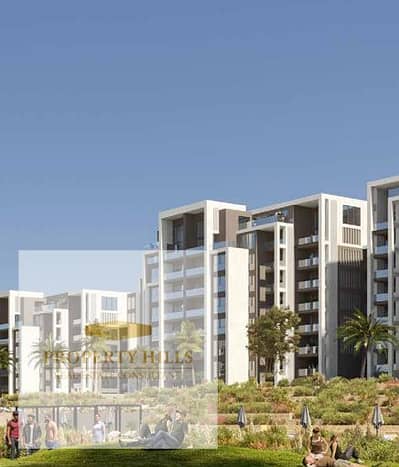 Fully finished 3BR apartment with ACs, landscape view, low down payment & installments, for sale in ZED East, New Cairo.