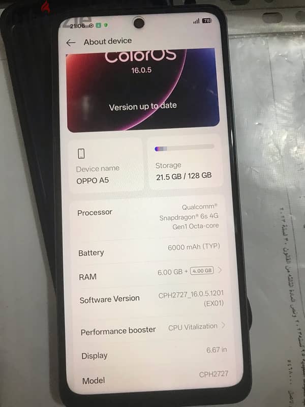 Oppo A5 USED 2