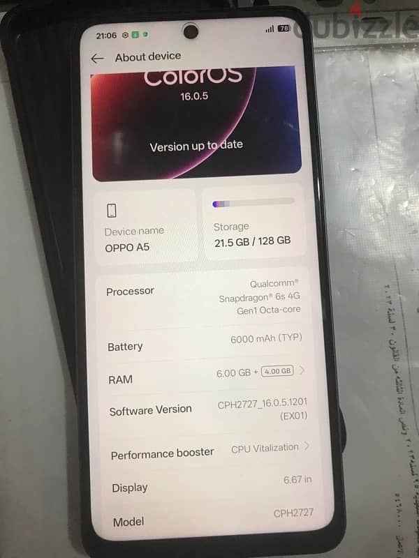 Oppo A5 USED 10