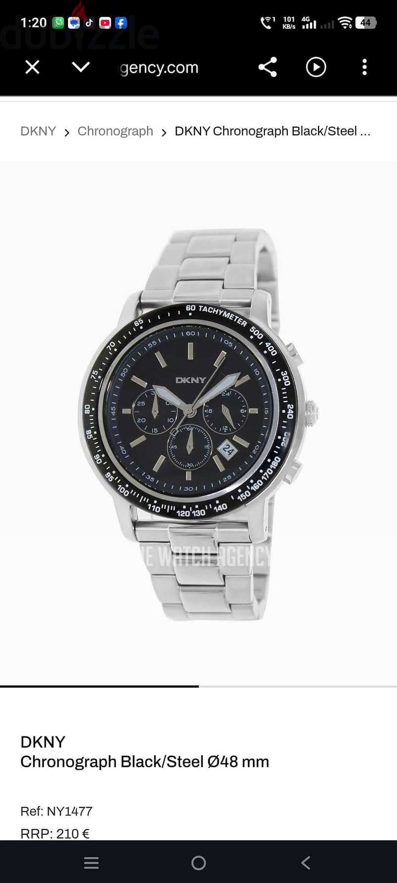 DKNY original watch 1