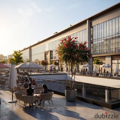Own your commercial unit in El Nasr Square, Hadayek October, with just 30% down payment and extended payment plans.