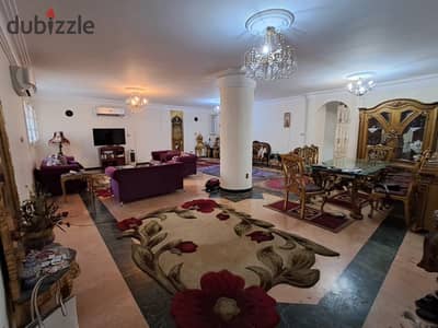 Apartment for rent furnished 240m Lauren Shaarawi fully air-conditioned (and Brand building)