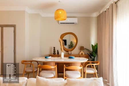 Apartment for sale ready for immediate handover fully finished and equipped with air conditioning Located in Al-Jar Sheraton