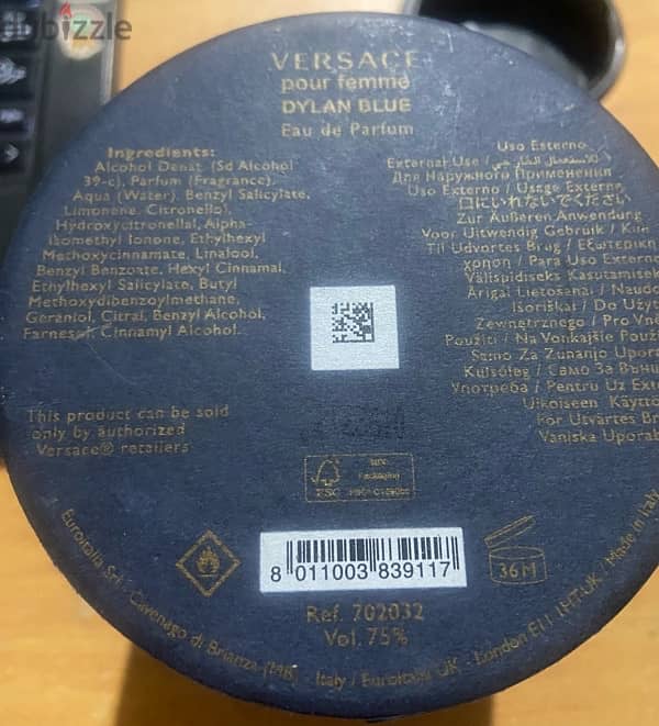 Versace Dylan Blue – Original Perfume 4