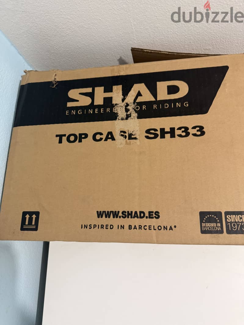 SHAD SH33 Original + Rack SYM ST 1