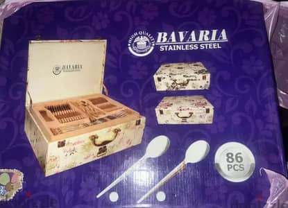 شنطة معالق بڤاريا ٨٦ قطعه