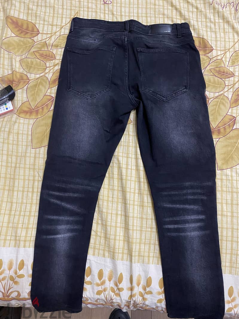 Amiri drip jeans 1