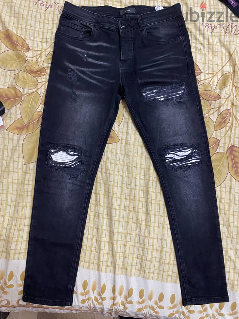 Amiri drip jeans 2