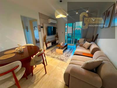 Exceptional apartment for rent with luxurious special finishes, a stunning garden view, a prime location, elegant design, and a peaceful atmosphere
