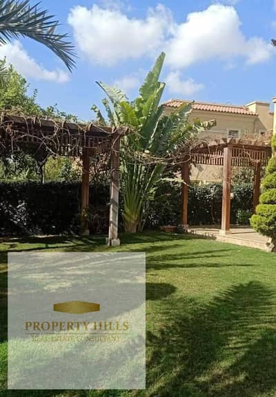 Villa for sale next to the British University, immediate delivery, ready for viewing, compound of villas only with a 20% down payment only for contracting or special cash discount