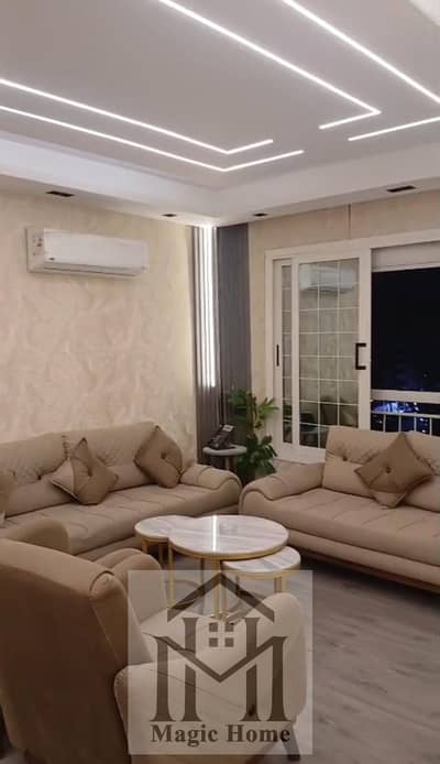 In one of Mohandessin's most famous streets. . a registered 230m apartment with ultra-modern finishing, ready for immediate move-in!