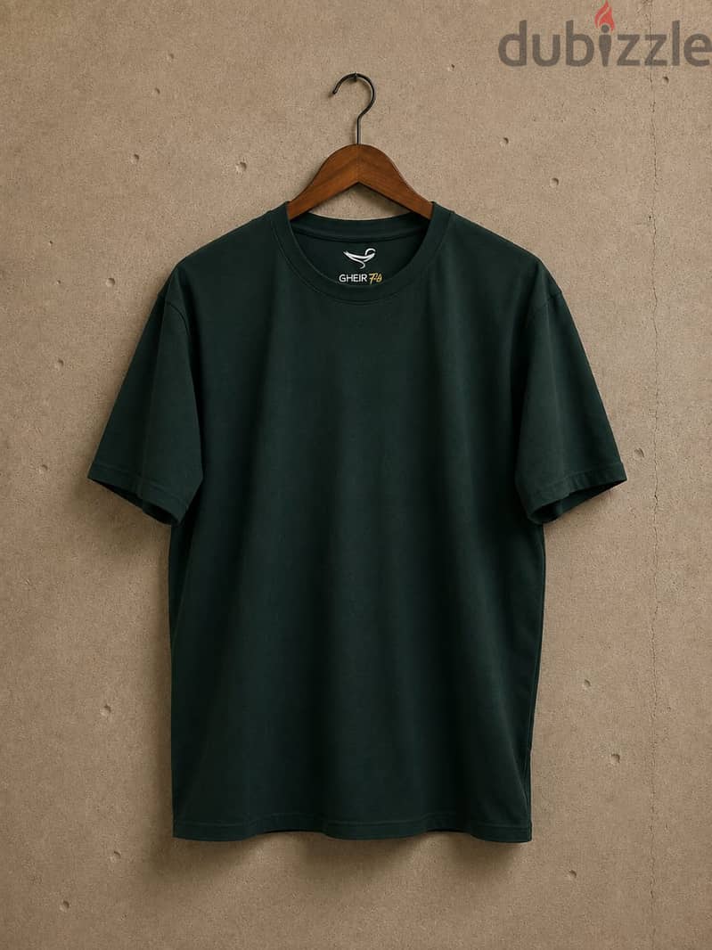 GheirFits Basic T-Shirts | 100% Cotton 3