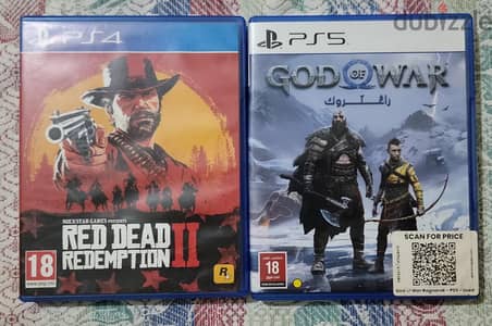 God of war Ragnarok - red dead redemption 2