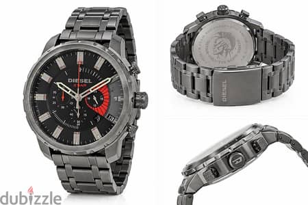 Diesel ديزل Stainless Steel Chronograph Watch – ساعة رجالي Diesel ديزل Stainless Steel Chronograph Watch – ساعة رجالي