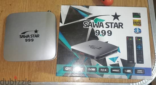 ريسيفر سوا 999 بكرتونته بكل مشتملاته