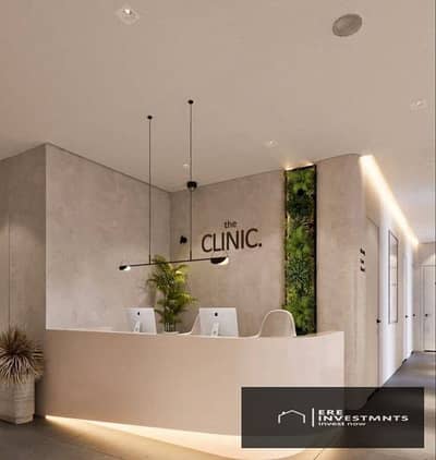 Clinic for rent in The Place - Mivida, Fifth Settlement - semi-finished (at the lowest price in the market), ready for inspection and immediate operat