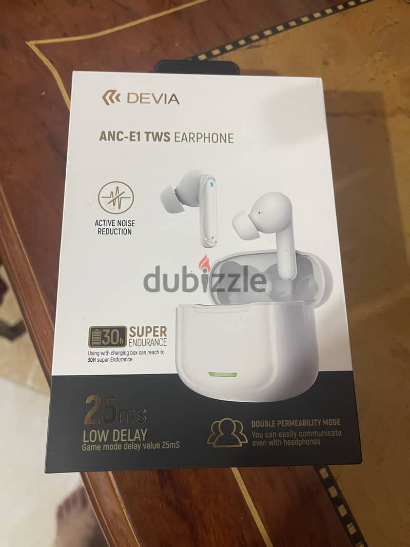 DEVIA  ANC-E1 TWS EARPHONE 1