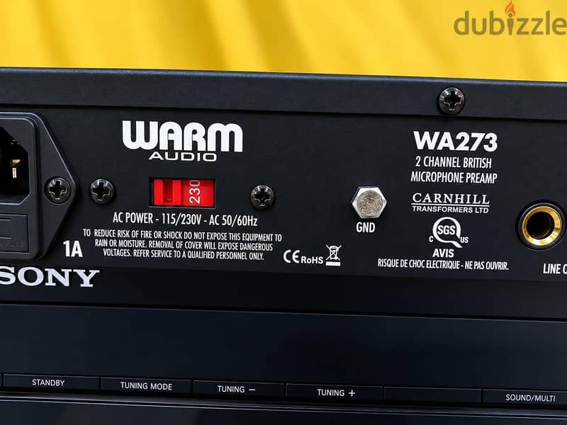 warm. Audio. model. WA 273 2