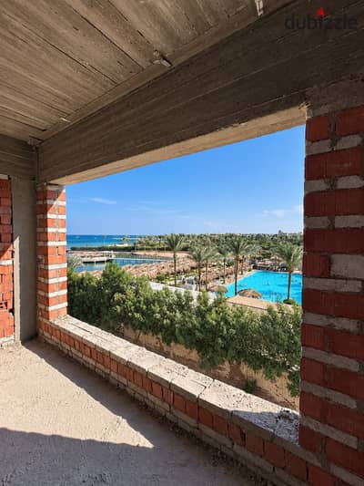 Beachfront Chalet for Sale in Hurghada Promenade with 5 Years Installments