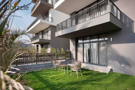 2BR Ultra modern furnished apartment for rent in Cairo festival city compound , New Cairo   Private Garden