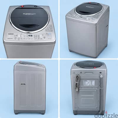 غسالة توشيبا فوق أوتوماتيك 13 كجم Inverter Star Crystal – حالة ممتازة