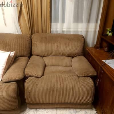 انتريه ليزي بوي مستعمل Living room L shape Lazy boy used