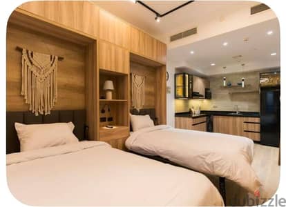 استديو للايجار الشهري في ابراج العالمين Winter Rental
