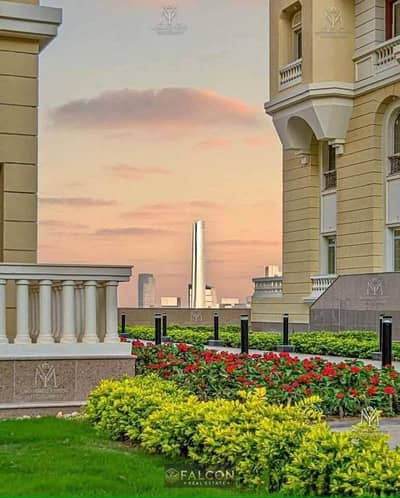 VIP Apartment Hot price finished+AC in Elite zone in New Capital Ready for immediate delivery in Garden City located opposite Green River & Maqsad