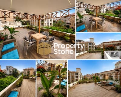  استوديو روف فندقي فاخر للإيجار – دجلة المعادي | شارع 203   Luxury Hotel-Style Rooftop Studio for Rent – Degla