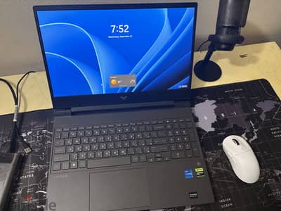 Hp Victus RTX 4050 laptop استعمال ٩ شهور