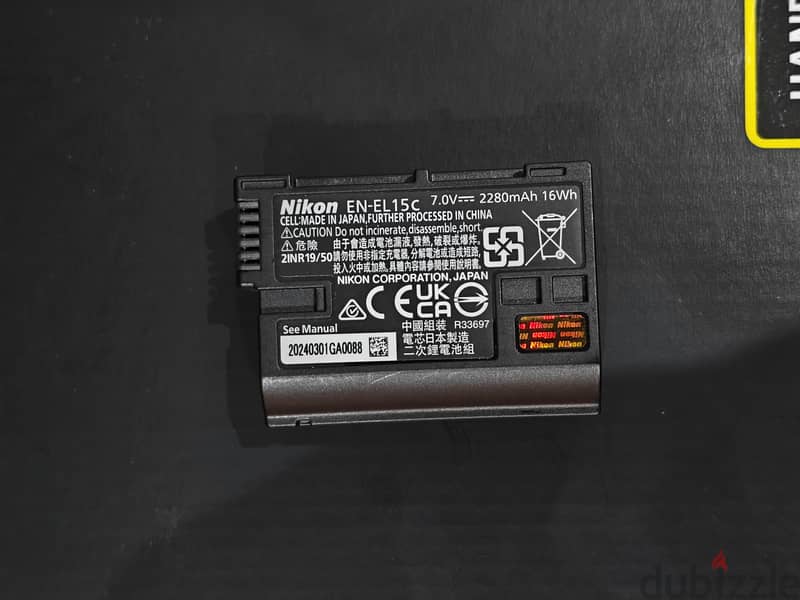 Battery Nikon EN-EL15C Original 1