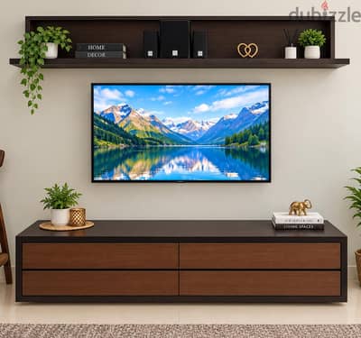 مكتبة تليفزيون TV unit نقل وتغليف وتركيب مجانا