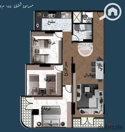 Apartment for sale in Takhsim Khatab License on the red bricks in Mansoura