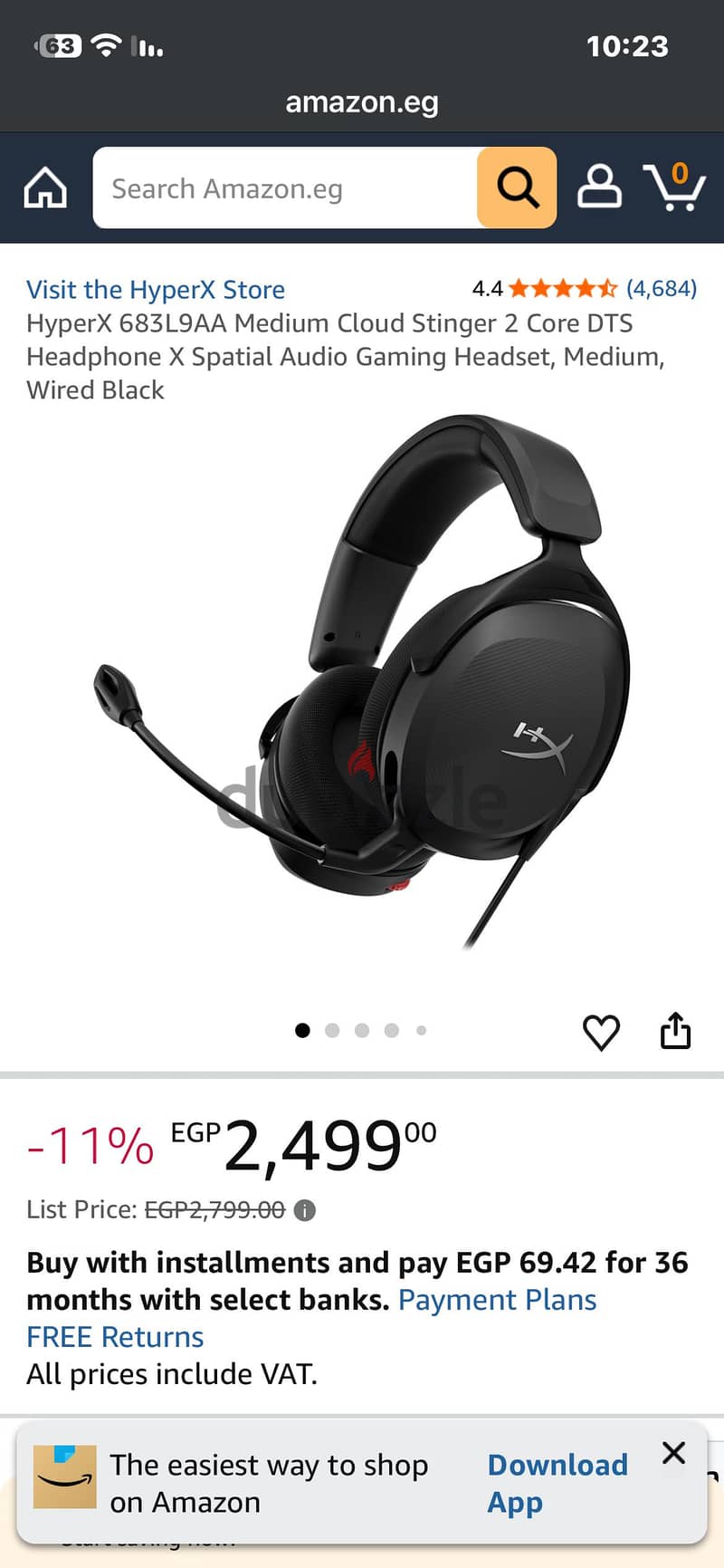 HyperX Cloud Stinger 2 7