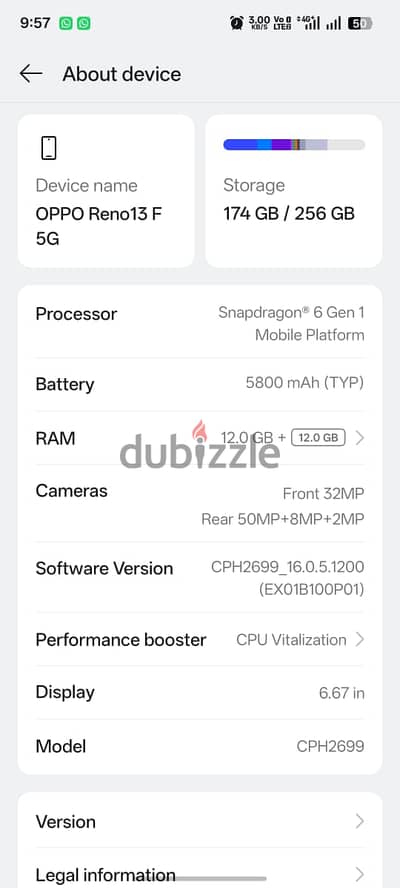 oppo reno13f 5G
