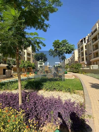 Lowest price for a ground-floor apartment with a garden ready to move at a bargain price for a quick sale in Sarai Compound, Mostakbal