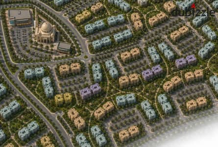 Apartment for sale in installments in Madinaty B14 - Reservation 2024 - Payment period over 10 years - Repeated first floor - Area 142 meters - Steps away from the private service area of the phase