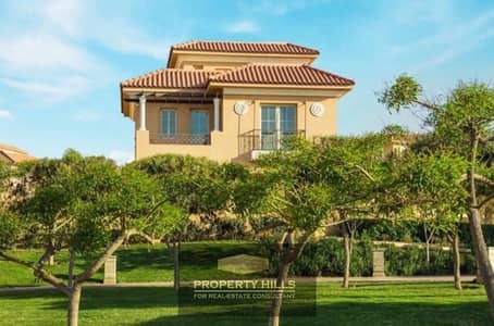 Received an independent villa with a private swimming pool in Stone Park - New Cairo next to Mivida and Katameya Heights