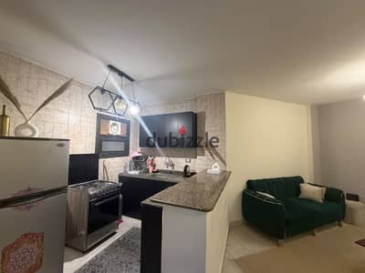 Furnishedstdio for rent in Al Rehab, special finishes, in Phase 5, fully air-conditioned, 60 square meters