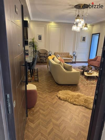 Studio ground floor with garden for rent in New Cairo fifth settlement Fifth square marasem compound