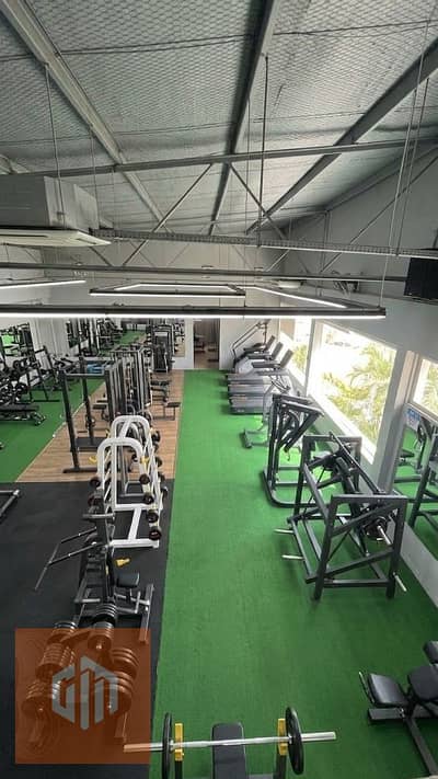 Lowest Market Price Gym 350 SQM for Rent Fully Finished North 90th Street Fifth Settlement New Cairo