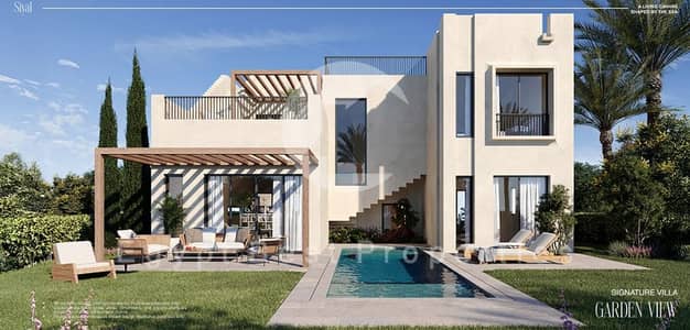 Villa Sea view & Lagoon 5BR + Garden 250m Fully Finished + kitchen cabins