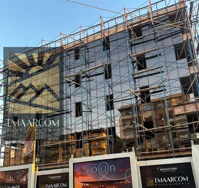 75m² Administrative Unit in Mokattam Downtown | Corniche & Ring Road Frontages | 20% Down Payment & 6-Year Installments | Fully Finished with ACs | De